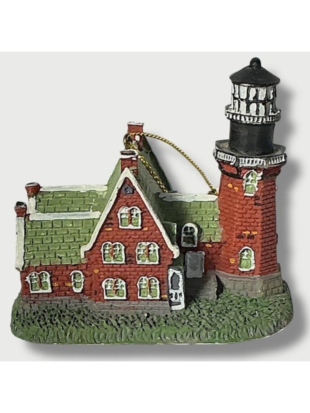 Block Island RI Lighthouse Vintage Lefton Ornament 2002 Collectible - Picture 14 of 14
